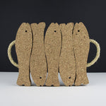 Liga Cork 5 Fish Trivet