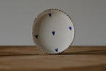 Rebecca Killen Trinket Dish Blue-Cobalt Hearts
