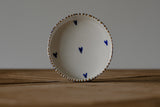 Rebecca Killen Trinket Dish Blue-Cobalt Hearts