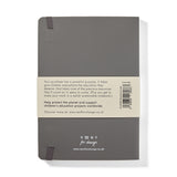 VFC A5 Leather Notebook - Elephant Grey