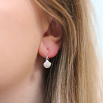 PM Clam Shell Drop Earrings