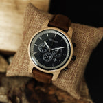 B.E. 42mm Sakura Wooden Watch
