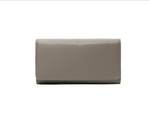 Italian Leather Purse-Dark Grey