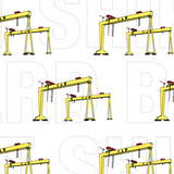 Holme Single Sheet Gift Wrap - H&W Cranes White