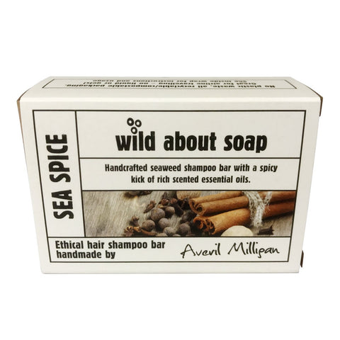 Wild About Soap Shampoo Bar-Sea Spice 95g