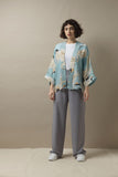 OHS Stork Kimono - Sky Blue