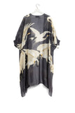 One Hundred Stars Throwover-Stork Charcoal