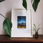 RHA - A4 Mounted Print - Up In The Mournes