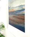 JF Waters Edge Mounted Art Print
