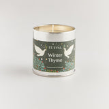 St Eval Scented Tin Candle - Winter Thyme Xmas