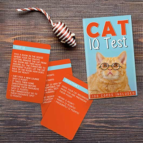 GR Cat IQ Test Cards