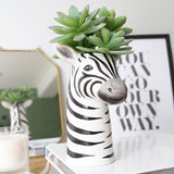 LA Zebra Vase