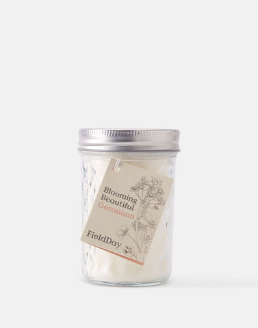 FD Jam Jar Candle - Geranium