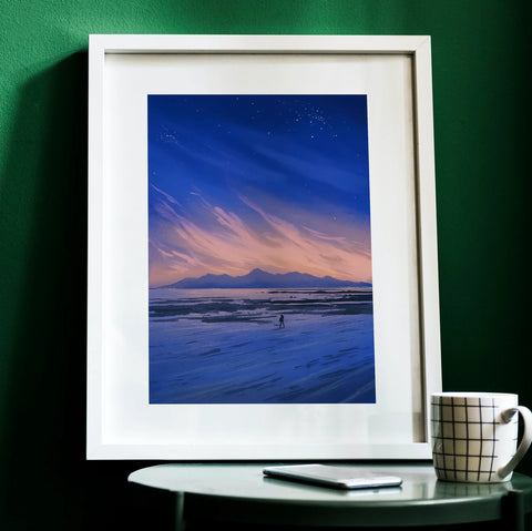 RHA A4 Print - Newcastle & Mournes