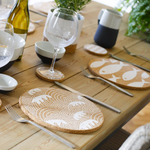 Liga Cork Placemats/Coasters-Fish WHT