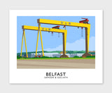 James Kelly Print-Samson & Goliath