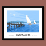 James Kelly Print-Kinnegar Pier