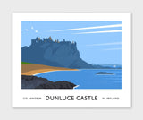 James Kelly Print-Dunluce Castle