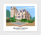 James Kelly Print-Belfast Castle