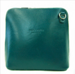 Vera Pelle Crossbody Bag-Dark Teal