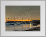 PRM Mounted Photo Print-Groomsport Harbour, NI