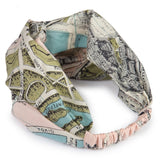One Hundred Stars Headband-Paris Map