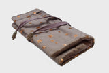 PM Velvet Metallic Star Jewellery Wrap-Taupe