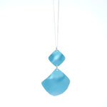 Lisa Marsella Ascending Double Concave Diamond Pendant - Orange Lime & Turquoise