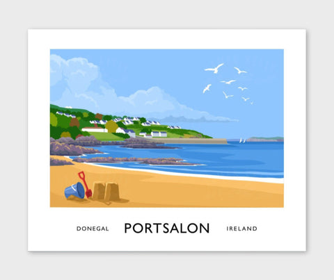 James Kelly Print-Portsalon