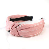 PM Pink and White Striped Headband