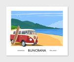 James Kelly Print-Buncrana (VW Campervan)