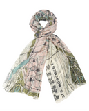 One Hundred Stars Map Scarf-Paris