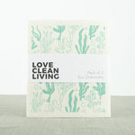 Liga Eco Dishcloths-Lobster & Seaweed