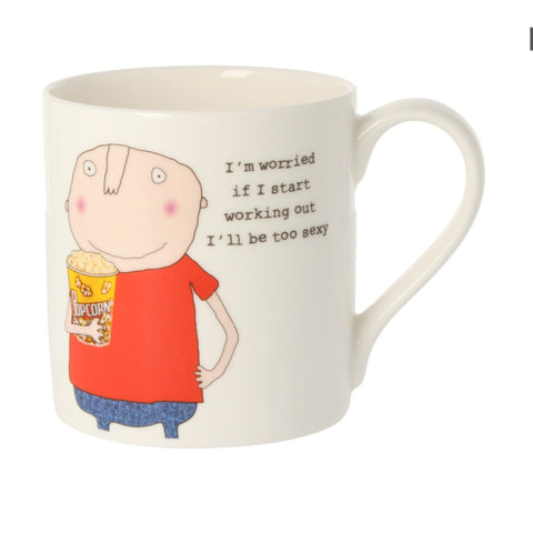 MCL Rosie Made A Thing Mug-Too Sexy Man