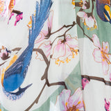 One Hundred Stars Gown-Blossom & Birds Aqua