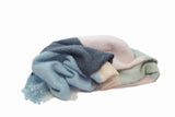 PM Pink/Blue/Grey/Panel Winter Scarf