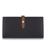 Italian Leather Purse-Blk