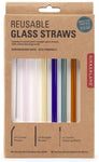 KK Coloured Reusable Glass Straws