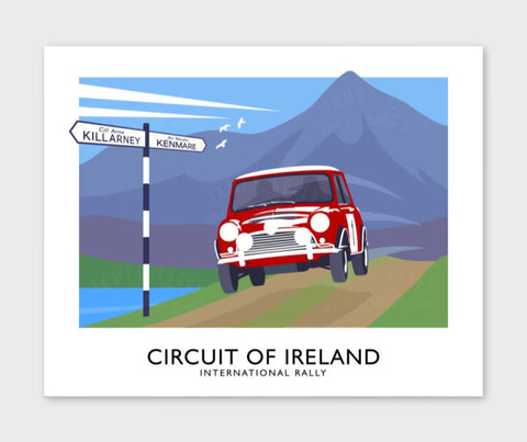 James Kelly Print-Circuit of Ireland Rally