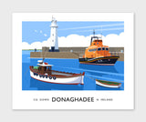 James Kelly Print-Donaghadee Harbour