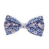 Belfast Bow Co Handmade Liberty Of London Bow Tie-Blue