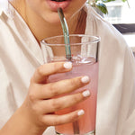 KK Coloured Reusable Glass Straws