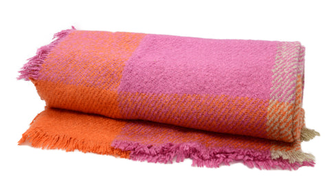 PM Orange & Pink Winter Scarf