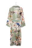 One Hundred Stars Gown-Blossom & Birds Aqua