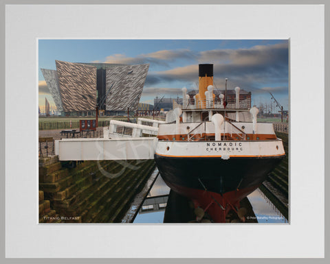 PRM Mounted Photo Print-Titanic Center Belfast