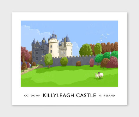 James Kelly Print-Killyleagh Castle