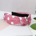 PM Pink and White Dotty Headband