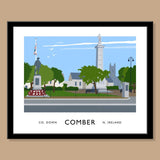 James Kelly Print-Comber Town Square