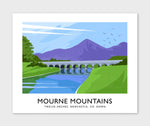James Kelly Print-Mourne Mountains Twelve Arches