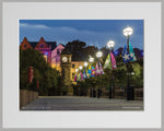 PRM Mounted Photo Print-The Bright Lights Of Bangor